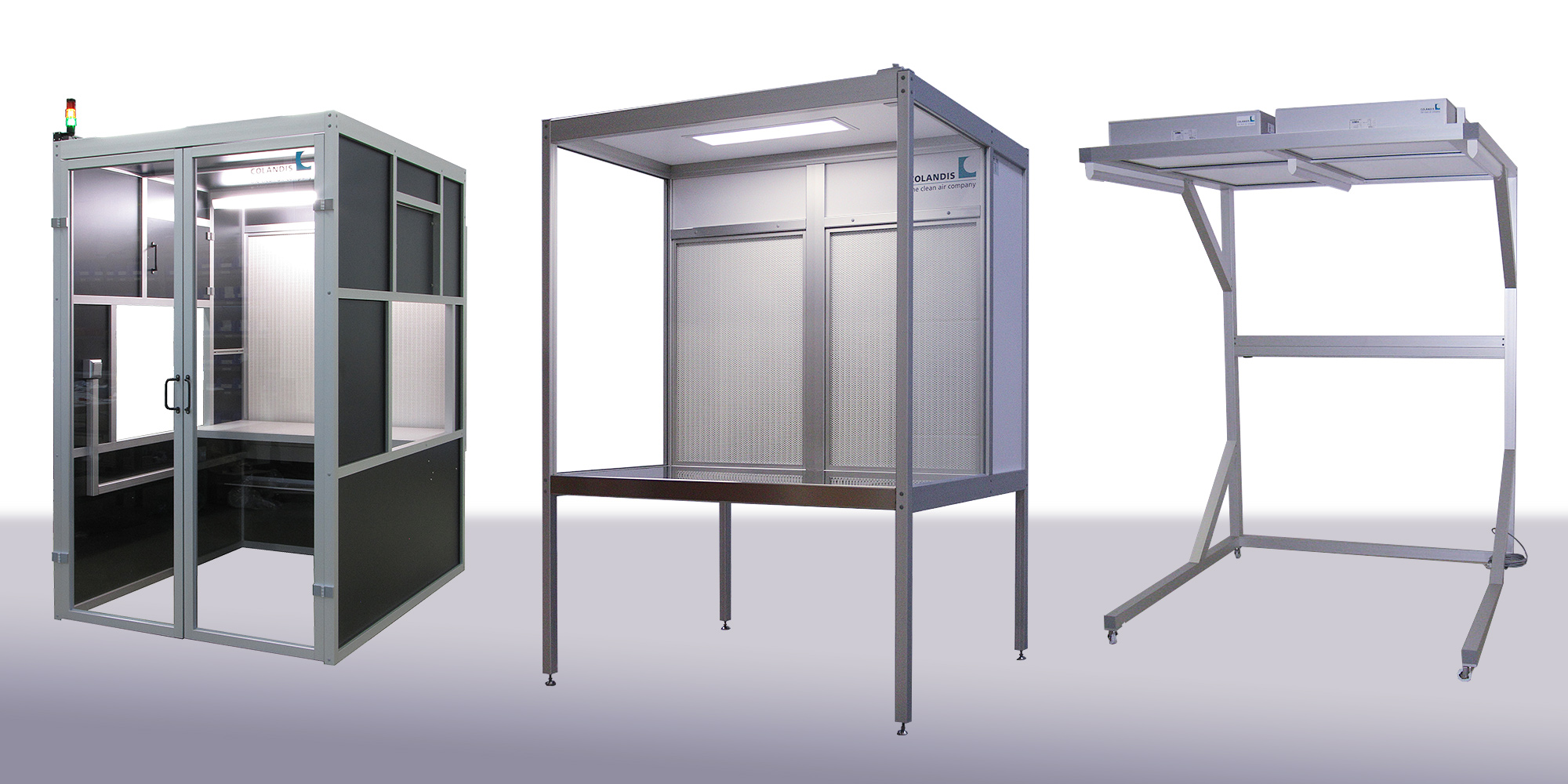 Why COLANDIS fan filter units and the item Building Kit System are the perfect match