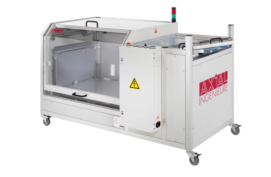 AXIAL sheet stacker – automatic palletising of paper and cardboard AXIAL sheet stacker – automatic palletising of paper and cardboard